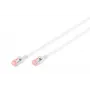 Netzwerkkabel Digitus CAT 6 U/FTP schlank Patchkabel RJ-45 Cat6 1m Grau