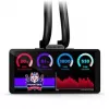 Phanteks Glacier One 360M25 LCD AiO-Flüssigkeitskühlung, 6-Zoll-Display - 360 mm, schwarz