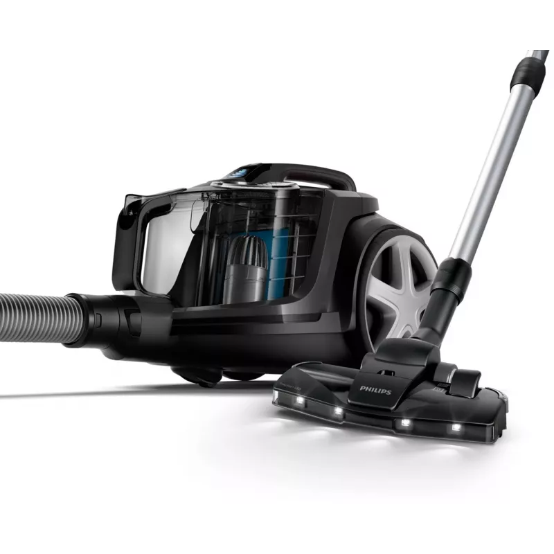 Bodenstaubsauger Philips PowerPro Expert FC9747/09 — 900 W, 2 l beutellos, HEPA, schwarz