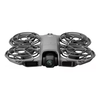 Quadcopter-Drohne DJI Neo 2 Fly More Combo — 4 Rotoren, 12 MP Kamera, 2688×1512 Video, 1606 mAh Batterie, 49 GB interner Speicher, Schwarz/Grau