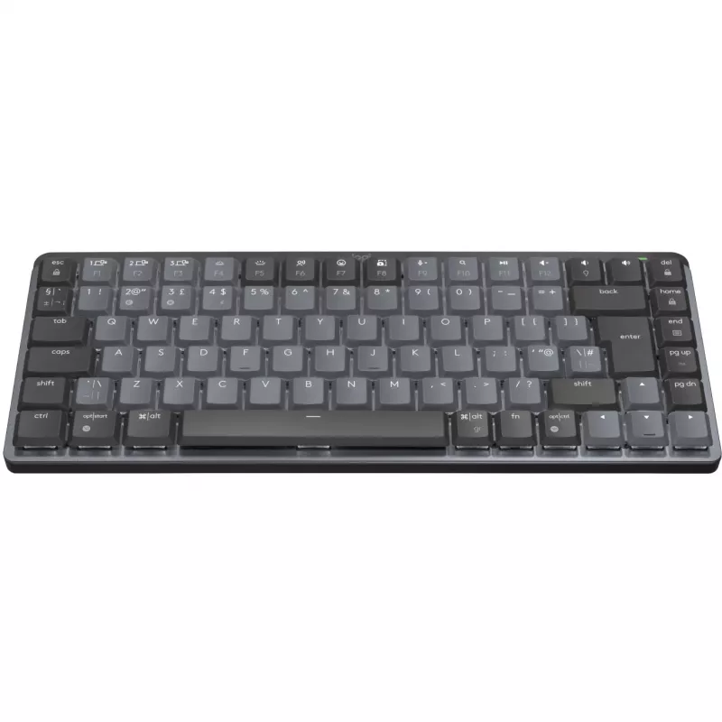 Logitech MX Mechanical Mini Wireless Illuminated Keyboard - Graphite - UK - EMEA (920-010779)