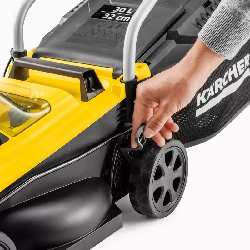 Akku-Rasenmäher KARCHER LMO 2-18 (1.445-400.0) Schwarz, Gelb