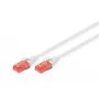 Netzwerkkabel Digitus CAT 6 U/UTP Patchkabel RJ-45 Cat6 3m Weiß