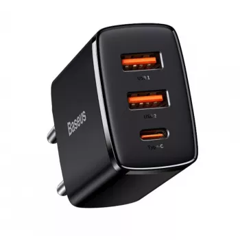 Baseus 30W USB-Ladegerät QC PD3.0 Typ C PD-Schnellladegerät für iPhone 17 16 15 14 13 12 Pro Max Xiaomi Samsung