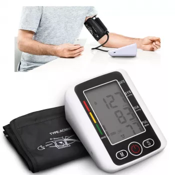 Extralink Smart Life K-69 Blutdruckmessgerät, Schwarz