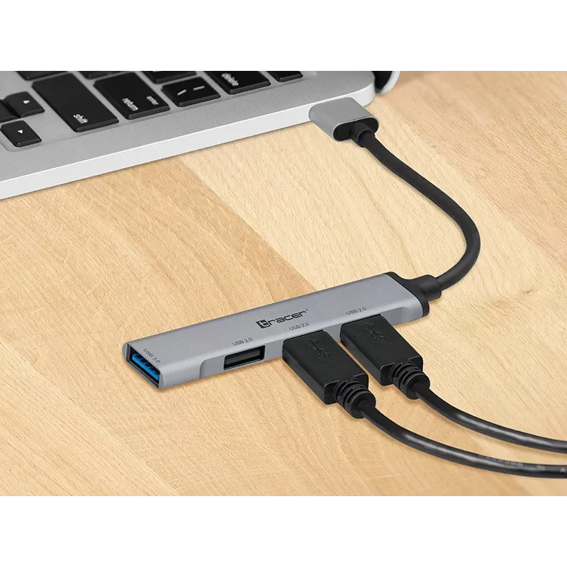 Hub USB Tracer 3.0, H41, 4 Ports