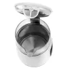 ADLER AD 1305 elektrischer Wasserkocher weiß/silber
