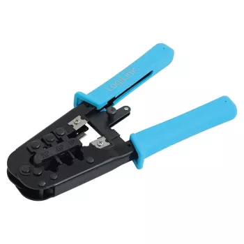 Abisolierzange LogiLink 8P8C WZ0019 Schwarz Blau