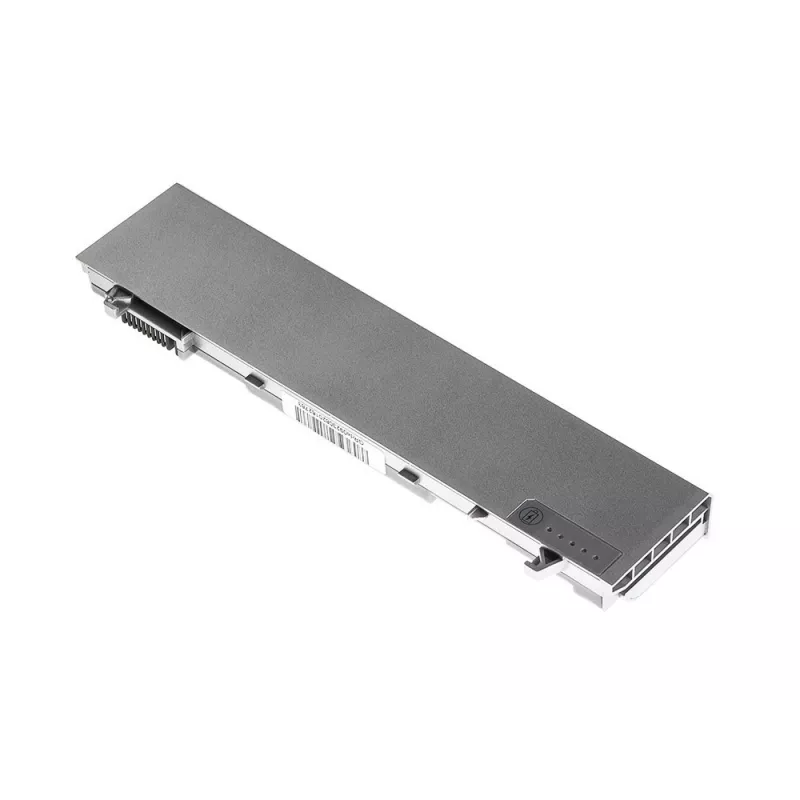 Laptop-Akku Grün Cell DE09 für DELL Latitude E6400 E6410 E6500, Li‑Ion 4400 mAh, 11,1 V, 6 Zellen, silber