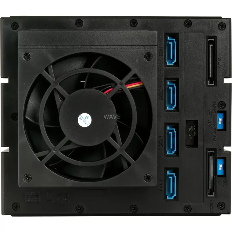 SilverStone SST-FS304-12G externes 3,5-Zoll-Gehäuse, 4-Bay – schwarz