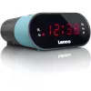 Uhrenradio Lenco CR-07 Schwarz Blau