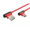 USB-Kabel NATEC NKA-1201 USB 2.0 1 m USB A USB C Schwarz Rot