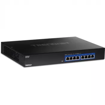 TRENDnet TEG S708 - Switch - 8 x 100/1000/2.5G/5G/10GBase-T - Desktop, rack-montierbar