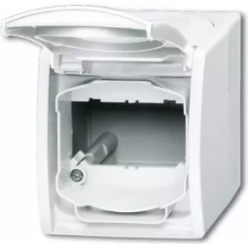 Busch Jaeger 1758 WN-54 Steckdose Weiß (1724-0-4264)