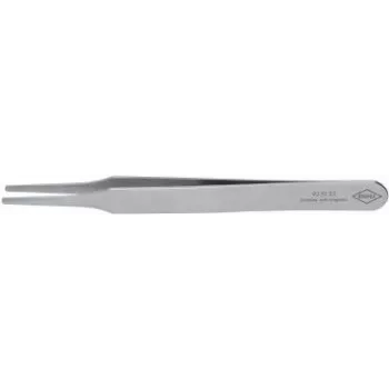 Knipex 92 52 23 Präzisionspinzette Flach-Rund 120 mm
