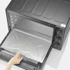 Freistehender Tisch-Elektrobackofen SEVERIN TO 2076 — 46 L, 1800 W, freistehend, schwarz, 515×420×365 mm