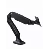 Monitorhalterung GEMBIRD MA-DA1-03 für 17–35 Zoll Bildschirme, 10 kg, VESA 75x75–100x100, Tischklemme/Tischdurchführung, schwarz