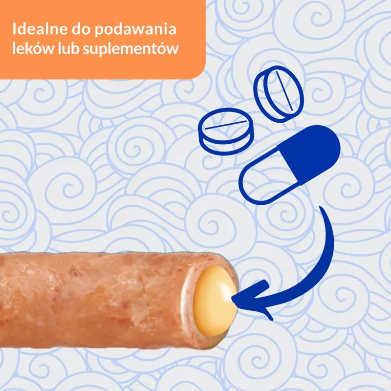 INABA Churu Rolls Hühnerrezept umwickelt Thunfischrezept - Katzenleckerli - 4x10 g