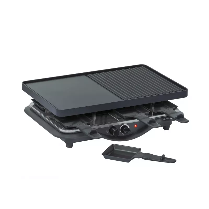 Raclette-Grill Steba RC 28 8 Personen 1400 W Schwarz Chrom