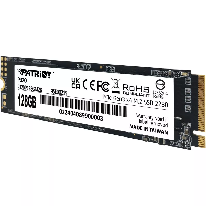 SSD Drive Patriot P320 128GB M.2 2280 PCIe 3.0 x4 NVMe