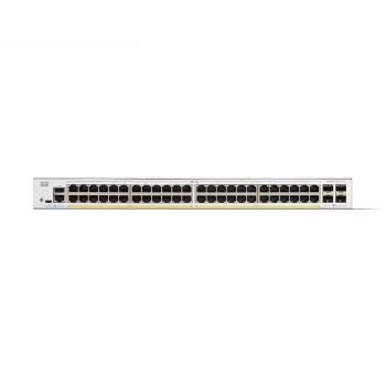 Managed Switch Cisco Catalyst 1300-48P-4X 48 Port GE PoE 4x10GE SFP+