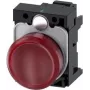 Siemens 3SU1106-6AA20-3AA0 Alarmleuchte Rot