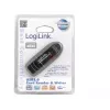 Kartenleser LOGILINK CR0007 USB 2.0 für SD/MMC, schwarz, bis zu 480 Mbit/s