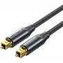 Vention optisches Audiokabel, geflochten, 5 m