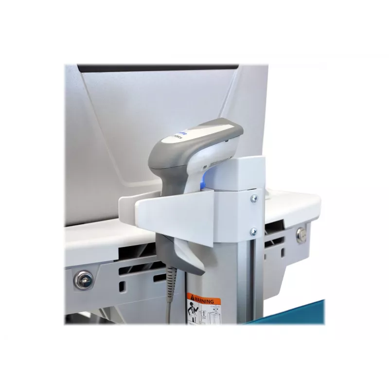 Multimedia-Wagen Ergotron StyleView EMR Cart mit LCD-Drehgelenk