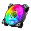 Gamemax | Gehäuselüfter | DUAL RING INFINITY | Schwarz
