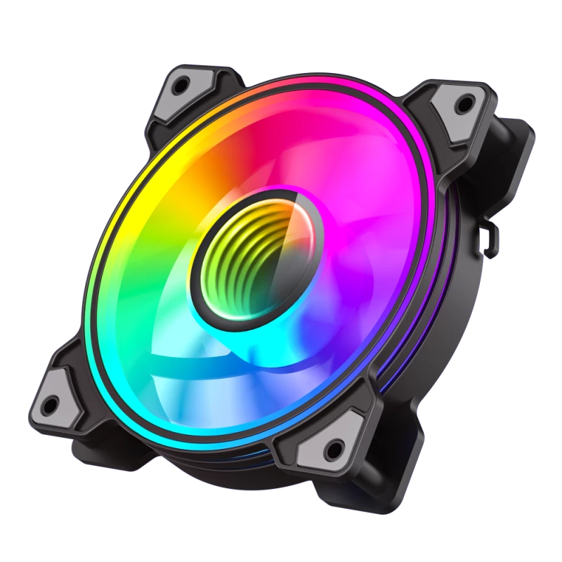 Gamemax | Gehäuselüfter | DUAL RING INFINITY | Schwarz