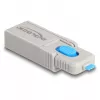 Port-Schloss DeLOCK 20969 DisplayPort HDMI USB Typ-A USB Typ-C Grau