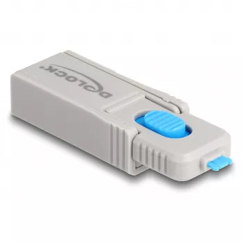 Port-Schloss DeLOCK 20969 DisplayPort HDMI USB Typ-A USB Typ-C Grau