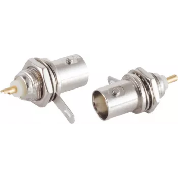 Video Audio BNC-Adapter ShiverPeaks 98808-2 Zentralmontage 4 mm Frontplatte