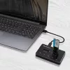 Qoltec 50310 Drive Docking Station 2x SSD M.2 SATA NGFF USB Typ C