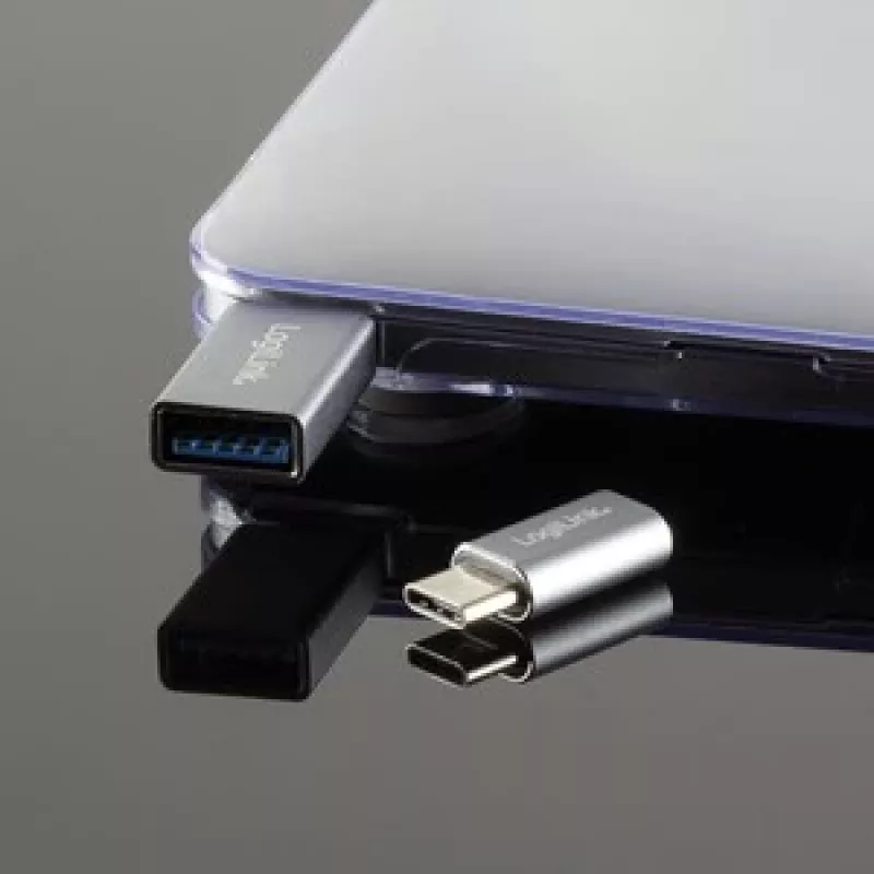 LogiLink AU0042 Adapter USB-C auf USB 3.2 Gen 1 A-Stecker kompaktes Design