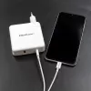Qoltec GaN Charger FAST 108W | 5-20V | 3-4.7A | USB C | Weiß