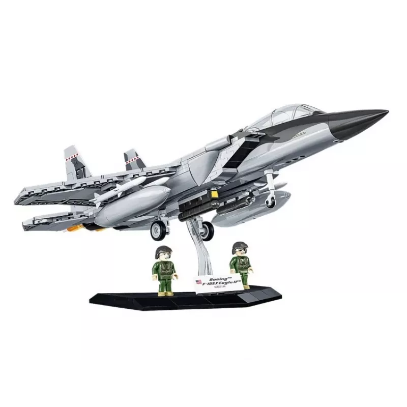 Cobi Bausteine Boeing F-15EX Eagle II Modellset COIB-5900, sammelbarer Maßstabs-Bausatz