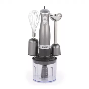Salter EK2827GUNMETALFVDE Cosmos 3-in-1-Blender-Set