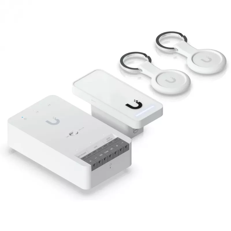Sicherheits-Zutrittskontrollsystem Ubiquiti G3 Starter-Kit Grau Weiß