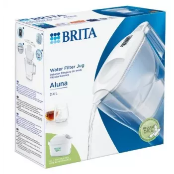 Brita 1052801 Wasserfilter Tischwasserfilter 2,4 L Weiß