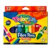 Filzstifte Colorino 42651PTR runde Spitze 12 Farben Set