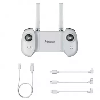 Lade- und OTG-Kabelset für Potensic Drohnenfernsteuerung von BRDRC – USB-Ladekabel plus 3 OTG-Adapterkabel