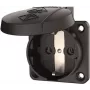 MENNEKES Elektrotechnik GmbH & Co. KG Schuko-Anbau-Steckdose 16A 2p+E 230V schwarz 11032 (11032)