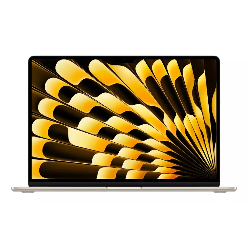 Apple MacBook Air mit Apple M4 Chip, 38,9 cm (15,3 inch) Display, 16 GB RAM, 512 GB SSD, Wi-Fi 6E (802.11ax), macOS Sequoia, Beige