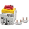 Qoltec 52611 DC-Trennschalter mit Verriegelungsfunktion | Hauptschalter | 1200 V | 32 A | 8 kV | 4P