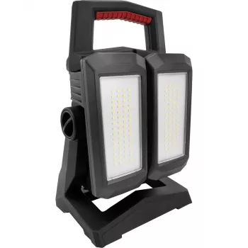 Arbeitsstrahler ANSMANN HS4500R-DUO akkubetrieben 4500 lm, tragbarer LED-Flutlichtstrahler