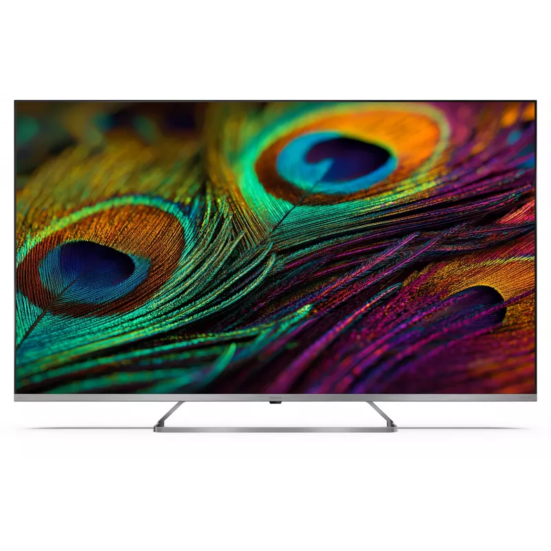 Sharp 4K QLED MiniLED TV | 50JP7265E | 50 | Smart TV | Google TV | UHD | Silber