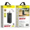 Tragbare Powerbank AWEI PA-12 30000mAh 22.5W schwarz