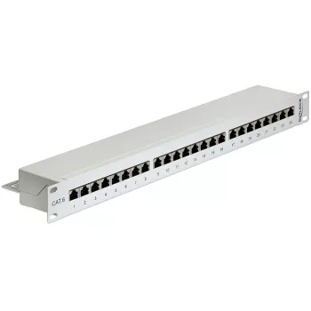Patchpanel DeLOCK 43300 1U RJ-45 Grau